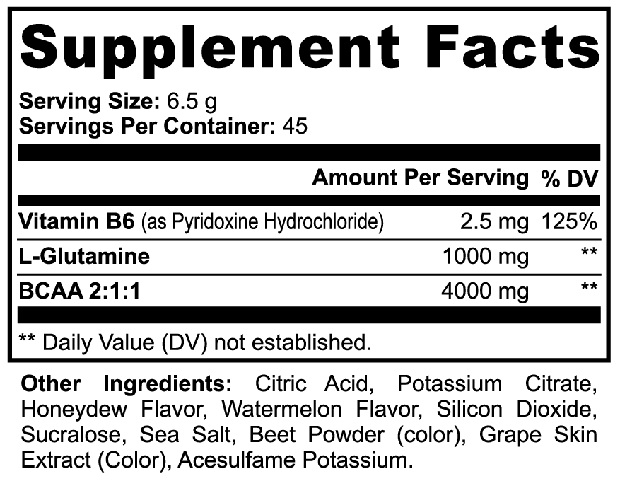 REPAIR - BCAA Post Workout Powder (Honeydew/Watermelon)