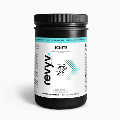 IGNITE - Nitric Shock Pre-Workout Powder (Fruit Punch)