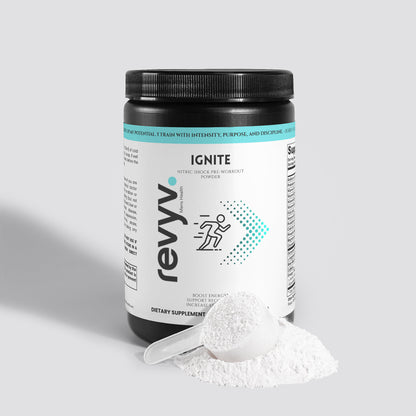 IGNITE - Nitric Shock Pre-Workout Powder (Fruit Punch)