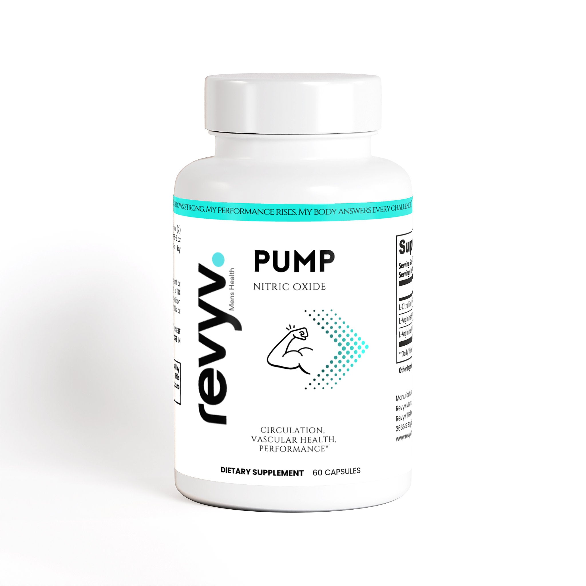 トリートメント REVI Revi Power Concentrate Treatment PUMP - Nitric Oxide – revyv Mens Health